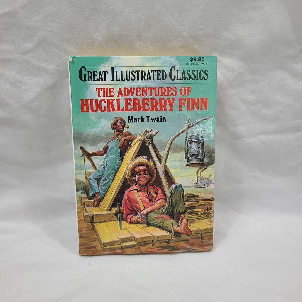 Great Illustrated Classics The Adventures of Huckleberry Finn Mark Twain 1990